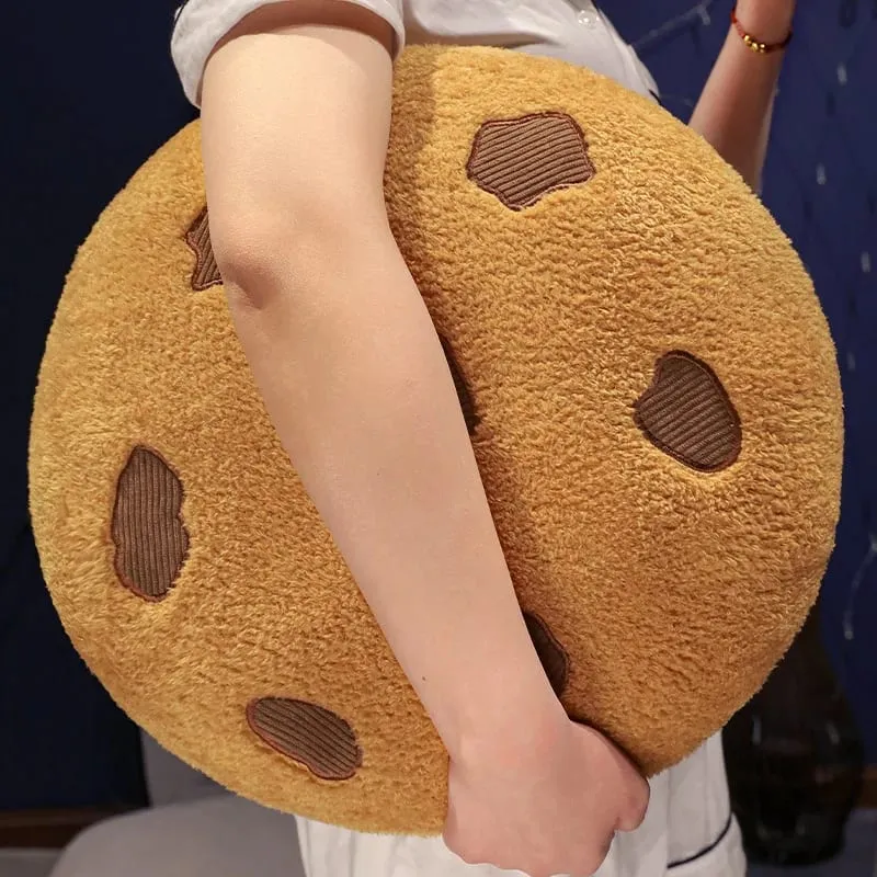 Creative Cookies Plush Seat Cushion Soft Food Pillows Stuffed Doll Toys for Kids Children Girl Birthday Room Decor New Year Gift — image 7