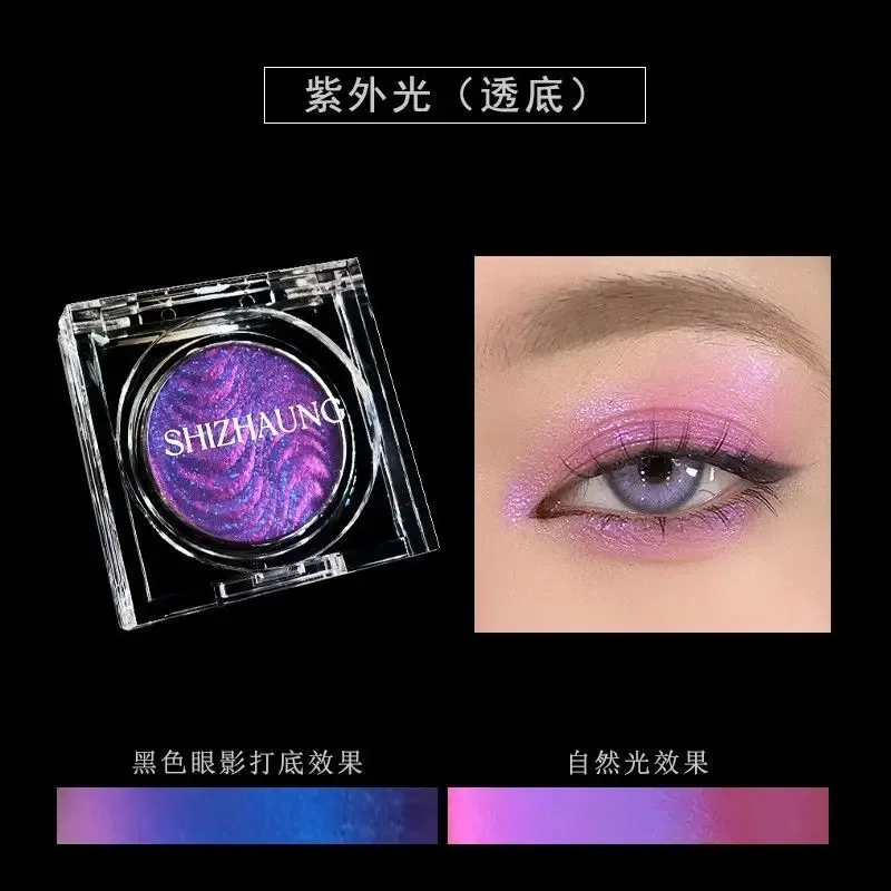Chameleon Eyeshadow Powder Monochrome Matte Shimmer Metallic Glitter Gothic High Gloss High Colors Fine Flash lasting Eye Makeup — image 17