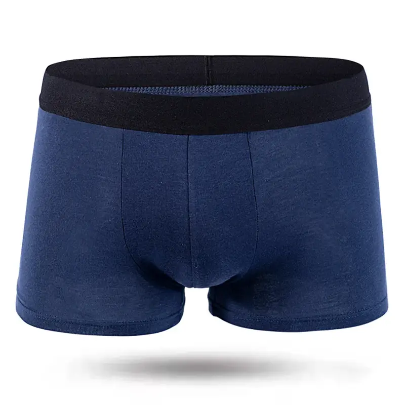 10Pcs Pack Men Panties Solid Color Underwear Male Brand Boxer And Underpants For Homme Luxury Set Shorts Box Slip Kit — image 2
