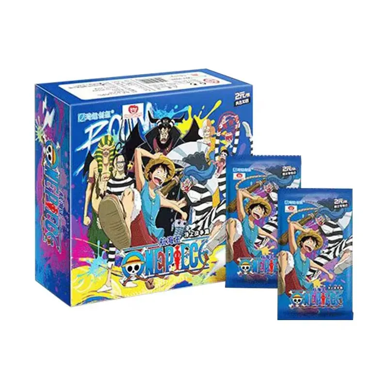 One Piece Collections Rare Cards Box Booster Pack Anime Luffy Zoro Nami Chopper TCG Game Collectibles Card Child Birthday Gift — image 6