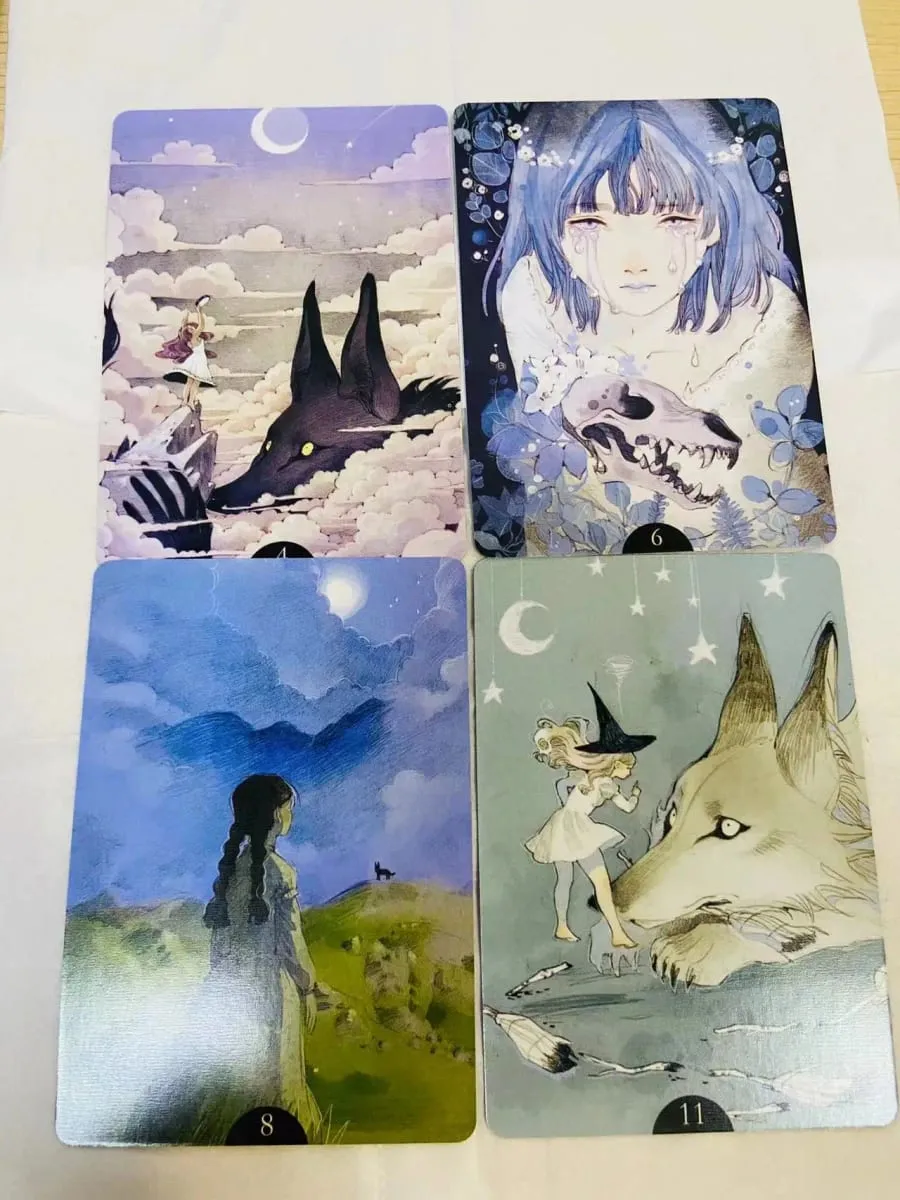 Loputyn Oracle cards A 36 Deck English Visions Divination Party Table Game Fortune-telling Prophecy Tarot Deck board games — image 5