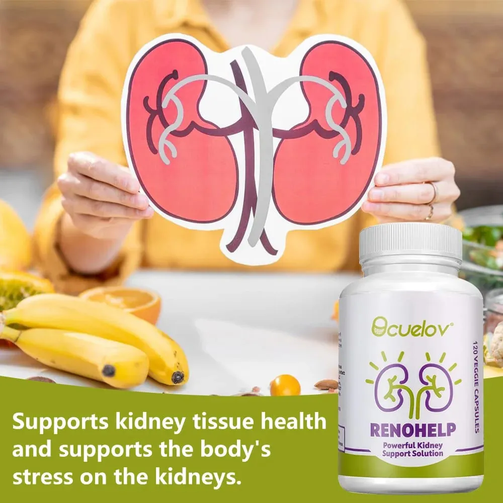 Natural Kidney Support Supplement - Supports Kidney Health and Cleanse Repairs Damage & Normal Function 120 Capsules — image 5