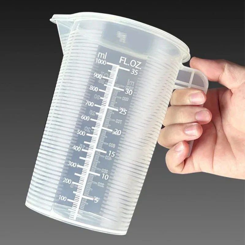 100-5000ml Thickened Plastic Measuring Cup with Scale Food Grade Measuring Cup Experimental Measuring Cup Beaker Plastic Cup