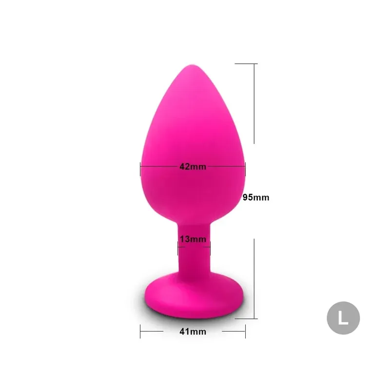 Anal Toy Soft Silicone Anal Plug Mini Bullet Vibrator Butt Plug Men Women Gay Couples Anal Prostate Stimulator Sex Toy for Adult — image 18