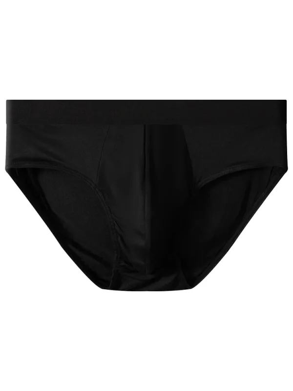 Sous-vêtements triangulaires pour hommes 4 pièces, simples et confortables pour un usage quotidien. Ensemble de sous-vêtements quatre couleurs, sous-vêtements pour hommes toutes saisons — image 3