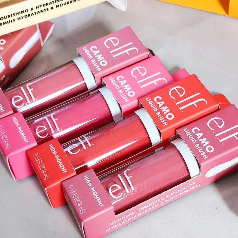 Hot Elf Brand Latest Style Multicolored Liquid Powder Blusher Highlight Contour Stick Long-Lasting Natural Cheek Rouge Cosmetics — image 1