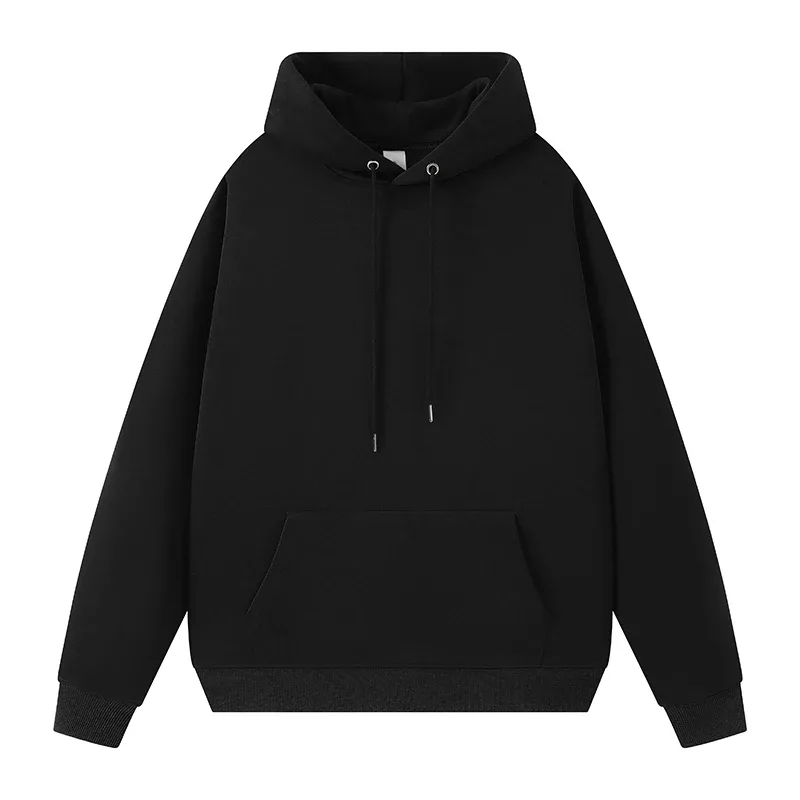 Spring Autumn Unisex Hooded Sweatshirt Men Hoodies Casual Loose Solid Hip Hop Pullover Sweatshirts Mens Streetwear Hoodies — image 1