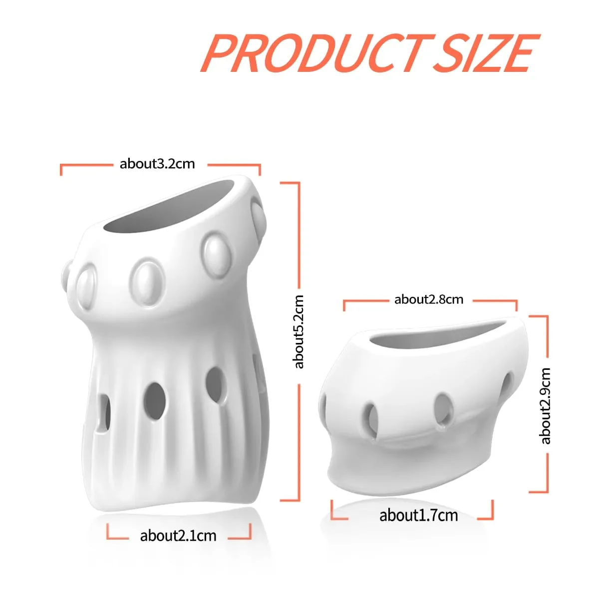 2pcs Foreskin Phimosis Cockring for Men Penis Sleeve Cock Ring Set Physically Fixed Foreskin Position Protection Adult Sex Toys — image 6