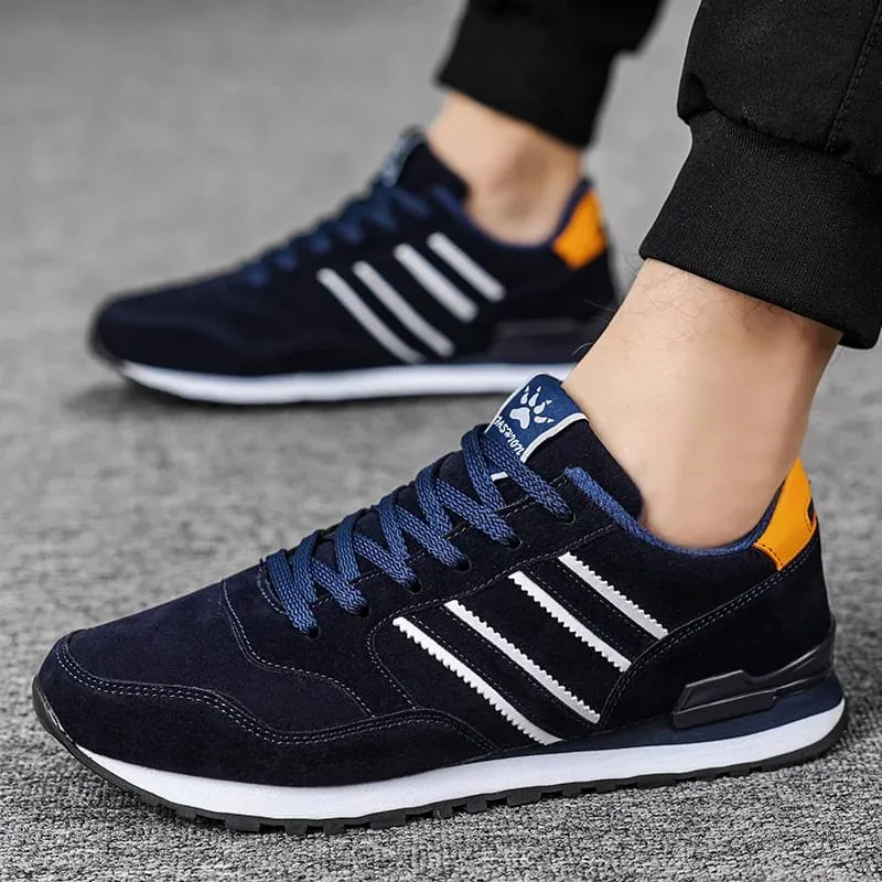 Men's and Women's Shoes Spring and Summer Leather Breathable Forrest Gump Shoes Men's Sports and Leisure Travel Running Shoes Me — image 5