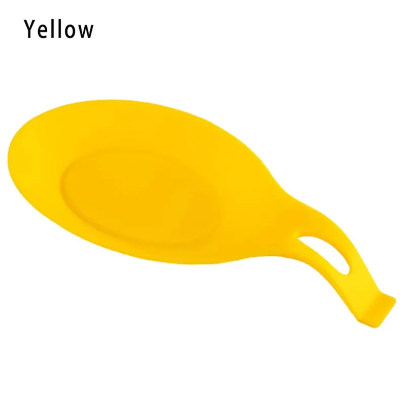 1PC Heat Resistant Silicone Spoon Shelf Chopstick Tray Pot Holder Stove Organizer Utensil Spatula Holder Spoon Pad Kitchen Tool — image 18