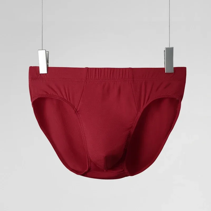 Intimo da uomo, slip da uomo, mutande modali sottili estive, fascino sessuale, pantaloncini traspiranti a vita bassa da uomo di grandi dimensioni — image 26