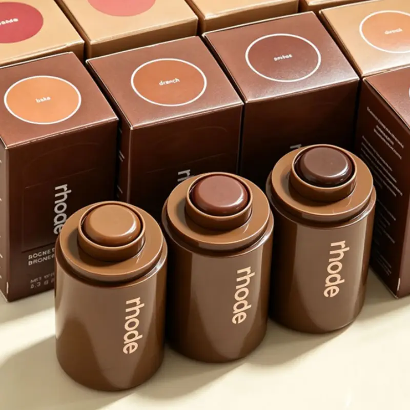Latest Makeup 3D Face Contouring Pocket Bronze Contour Stick Easy To Push Away Soft Fog Matte Powder Blusher Stick Cosmetics — image 2