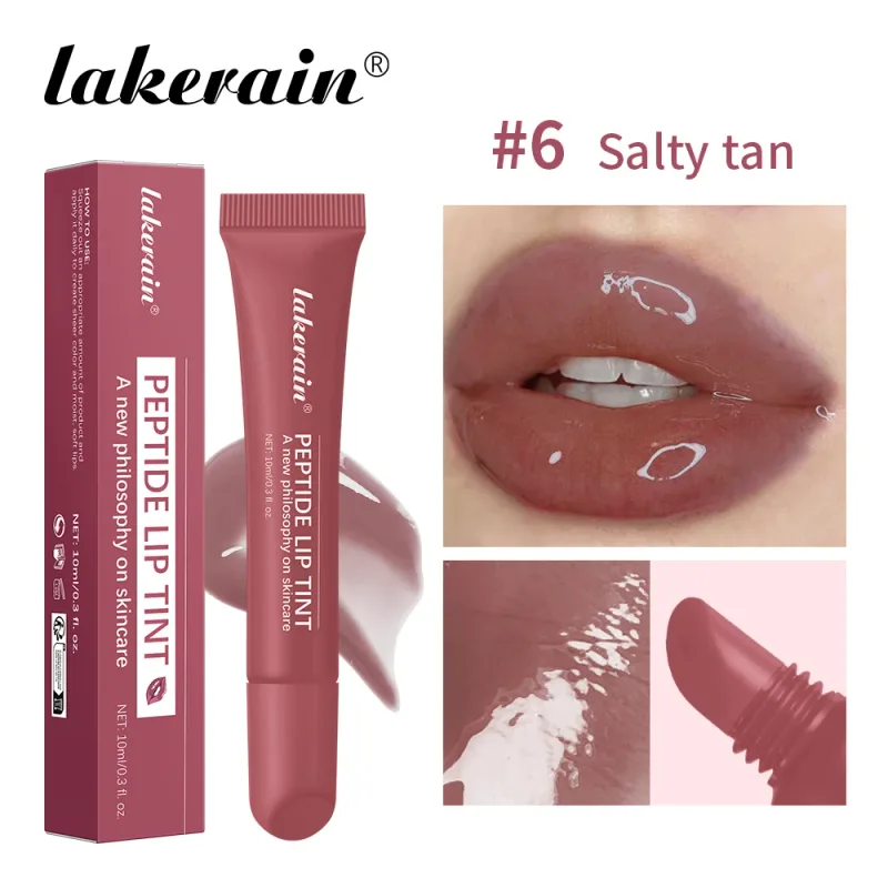 10ml Mirror Lip Glaze Moisturizes Jelly Lip Enrichment Oil Lasting Water Light Glass Lip Oil Remove Line Lip Protection Serum — image 10