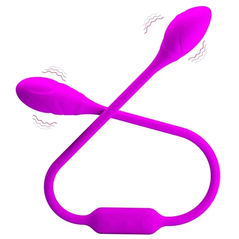 Vibrating Sex toys For Two Bullet Vibrators Double Penetration Silent Women Clitoris Powerful Long Anal Plug Soft Masturbator 18 — image 8