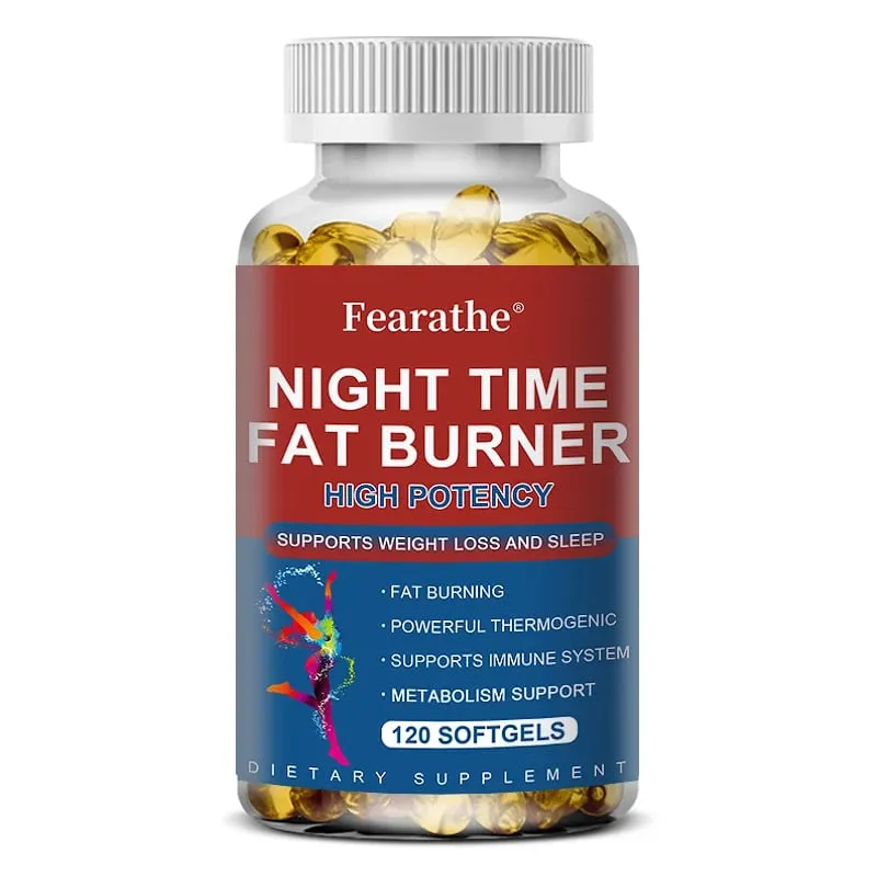 Nighttime Fat Burner - Helps Promote Metabolic Cleansing Inhibits Fat Accumulation Appetite Control During Sleep Non-GMO