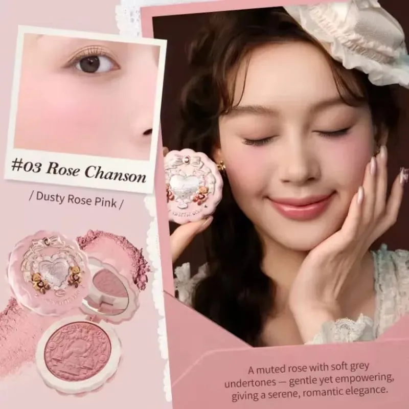 Flower Knows Makeup Gift Set Lip Cream Blush Cushion BB Cream Brightening Concealer Hydrating Essence & Cosmetic Bag All-in-One — image 6
