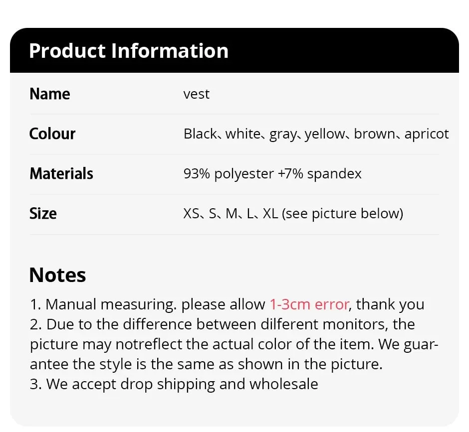 6/3/1 Piece Ladies Bottoming Solid Color Fashion Threaded Vest Casual Joker Sports Girl Mixed Color Combination Coat Parent-chil — image 9