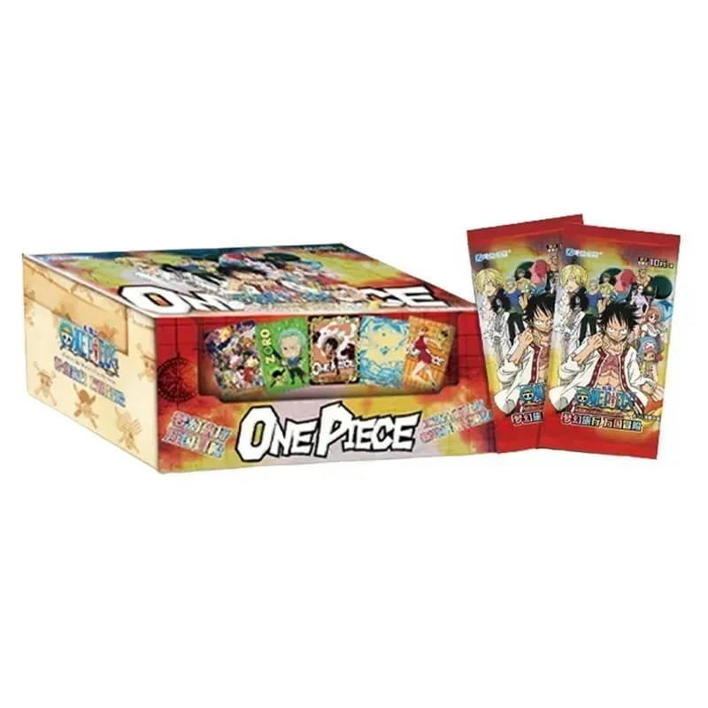 One Piece Collections Rare Cards Box Booster Pack Anime Luffy Zoro Nami Chopper TCG Game Collectibles Card Child Birthday Gift — image 21