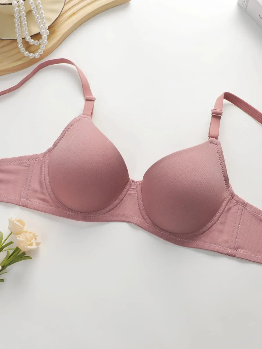 الصلبة Underwire الملابس الداخلية مجموعة الملابس الداخلية اللباس الداخلي مجموعات النساء رفع البرازيلي مع حلقة الصلب العشير الملابس الداخلية دعوى — image 4