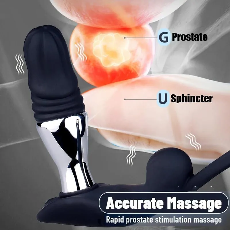 Male Prostate Massager Electric Shock Penetration Anal Vibrator Metal Anal Plug Sexy Adult Butt Plug But Pluk Sex Toys for Men — image 3