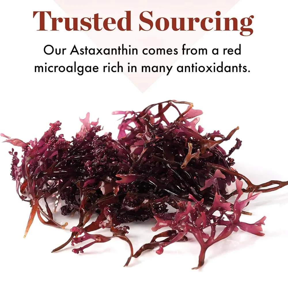 Astaxanthin-Kapseln 12 mg fördern die Herz-Kreislauf-Gesundheit und beschleunigen den Stoffwechsel, unterstützen die Gesundheit von Augen, Gelenken und Haut — image 2
