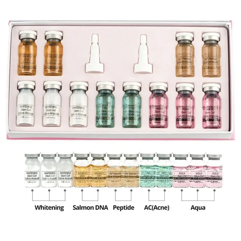 12pcs LAN FROST BB Cream Beginner Starter Kit 8ml Niacinamide Foundation Facial Skin Whitening Brightening CC Cream