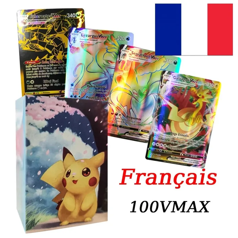 2025 New French Version Pokemon Cards VMAX V EX GX MEGA Carte Collection Battle Trainer Children's Christmas Toys Gift — image 7