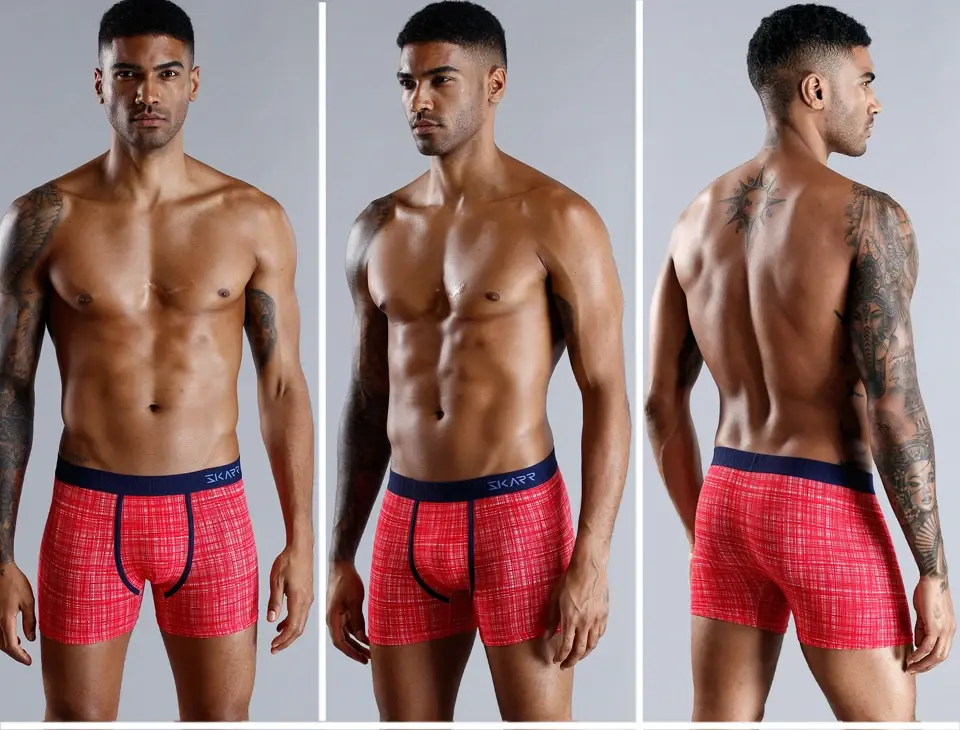 5pcs Cotton Boxer Shorts Men Panties Custom Men's Underpants Sexy Underwear For Man Boxers Classic Print Homme Boxershorts