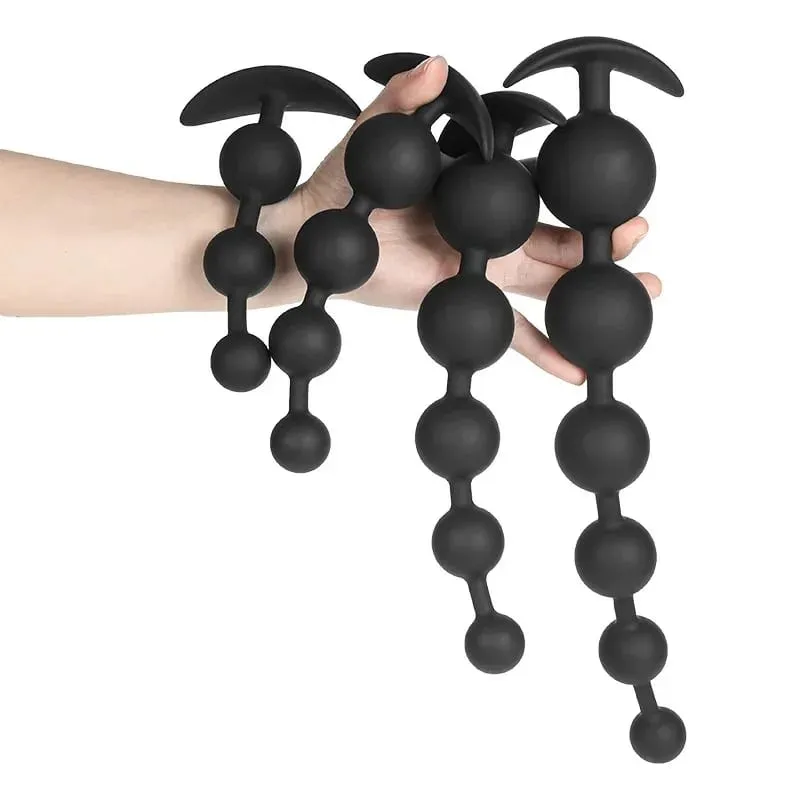 Bdsm Silicone Big Anal Plug Anal Beads Anus Masturbation Butt Plugs Erotic Flirt Sex Toys Prostate Massage for Couple Men Women — image 2