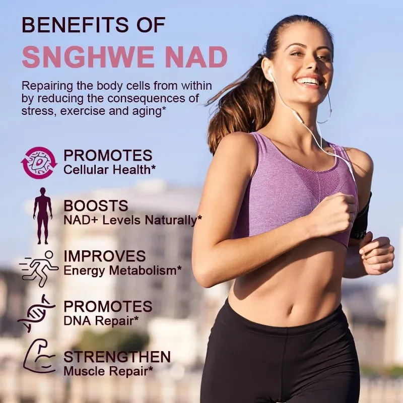 NAD+ Supplements - Anti-Aging Cell Booster Supports Natural Energy - NAD+ Booster Strengthens The Immune System — image 4