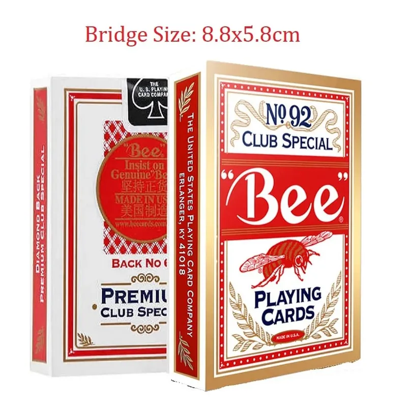 Bicycle Rider Back Playing Cards Tally-Ho Bee Deck Card Games Magic Tricks