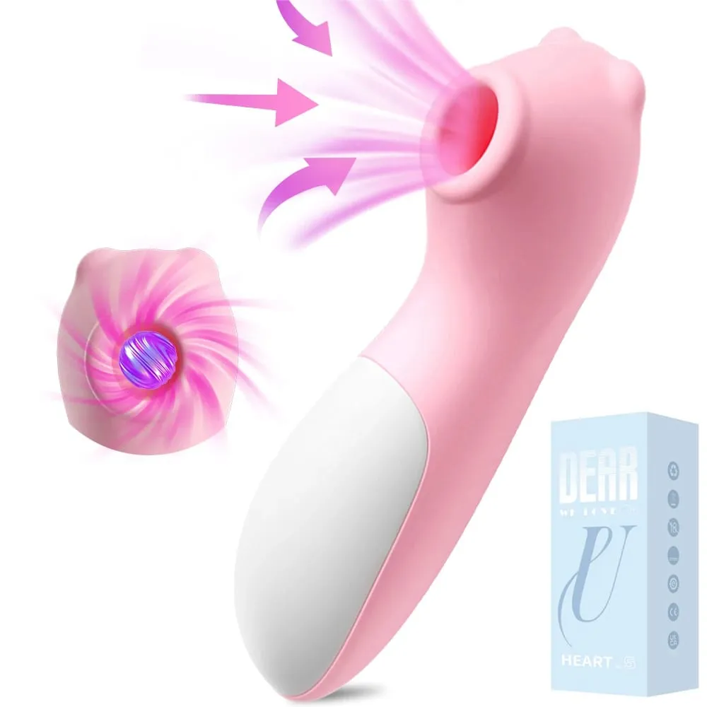 Sucker Clitoris Sucking Vibrator Female Clit Oral Stimulator Nipple Vagina Sex Toys for Women Masturbator Product Adult Supplies — image 1