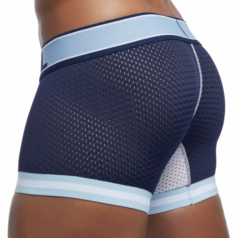 5pcs Man Underpants Boxershorts Mesh Nylon Men Boxers Male Breathable Underwear Men’s Panties Soft Boxer — image 6