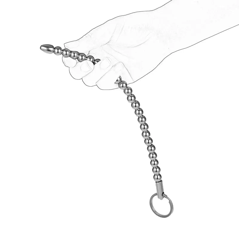 Electric shock Stainless Steel Urethral Sound Dilators Penis Plug Insert Stimulation Catheter Beads Masturbator Sex Toys For Men