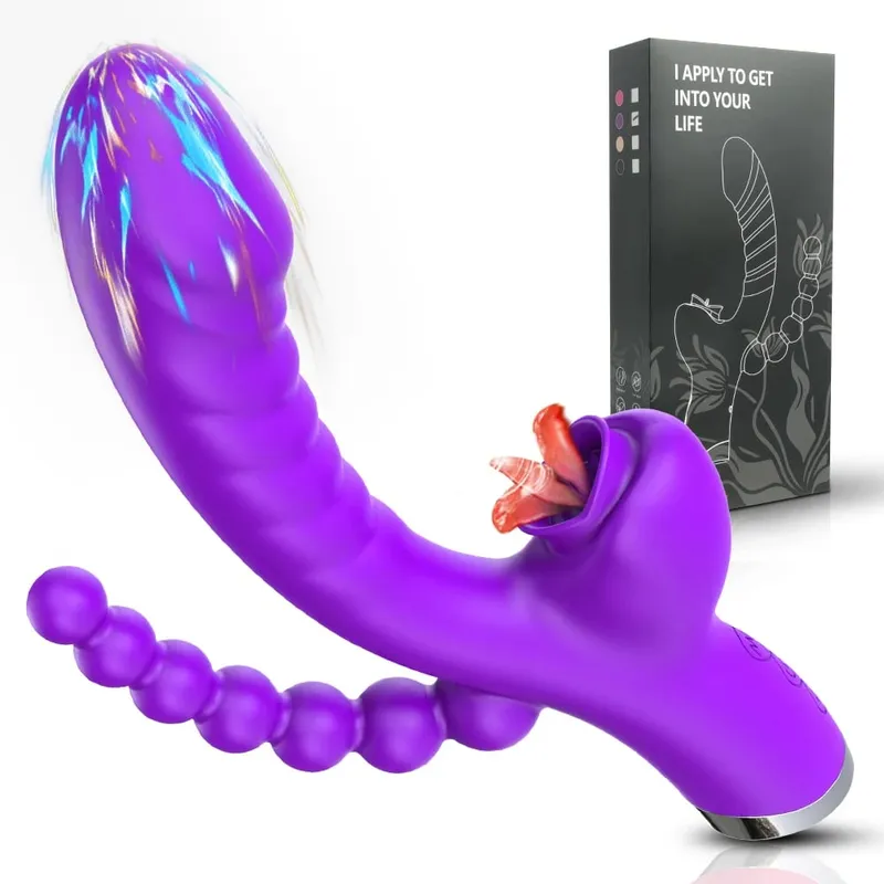 Vibrador 3 em 1 para sexo anal, estimulador de clitóris e clitóris, brinquedos sexuais femininos, sucção, produtos para adultos