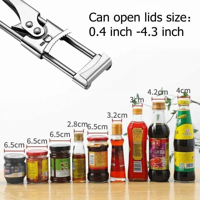 Tin or Can Opener also for Jar Opener with Opening Beer Bottle Box Novel Multifunctional Kitchen Accessories for Opening Gadgets — image 6