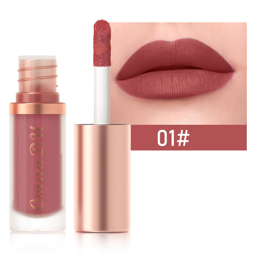 1pcs Waterproof Matte Velvet Lip Glaze Moisturizing Long Lasting Non-stick Cup Not Easy To Fade Lip Gloss Lipstick Makeup — image 10