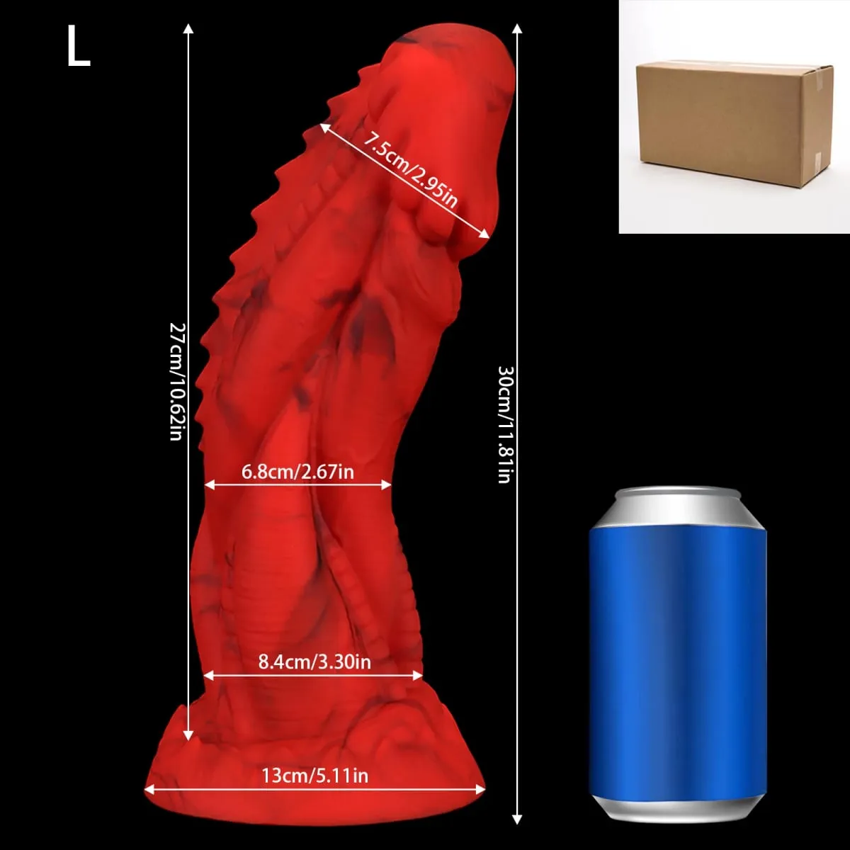 Huge Big Large Anal Plug Dragon Monster Long Anal Dildo Anal stretching dialator Butt Plug Adult Sex Toys For women Men Gay — image 6