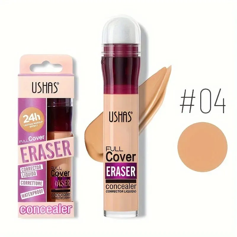 12 Color Sponge Head Liquid Foundation Makeup Concealer Lasting Waterproof Concealer For Full Coverage Dark Circles