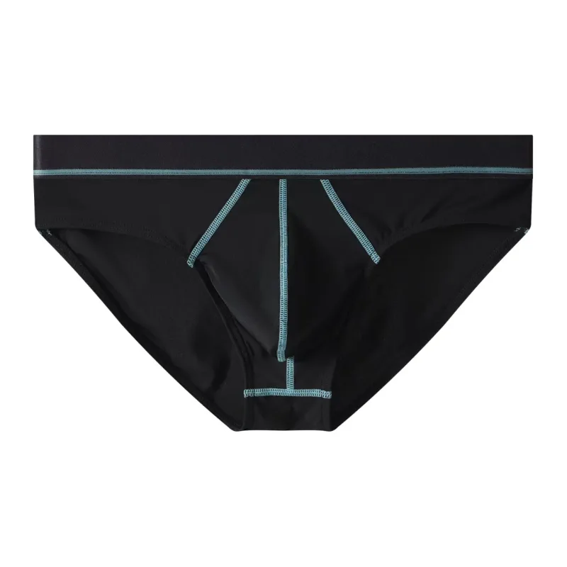 Slip de glace pour hommes, pochette sensible, sport, évacuant la transpiration, respirant, taille moyenne