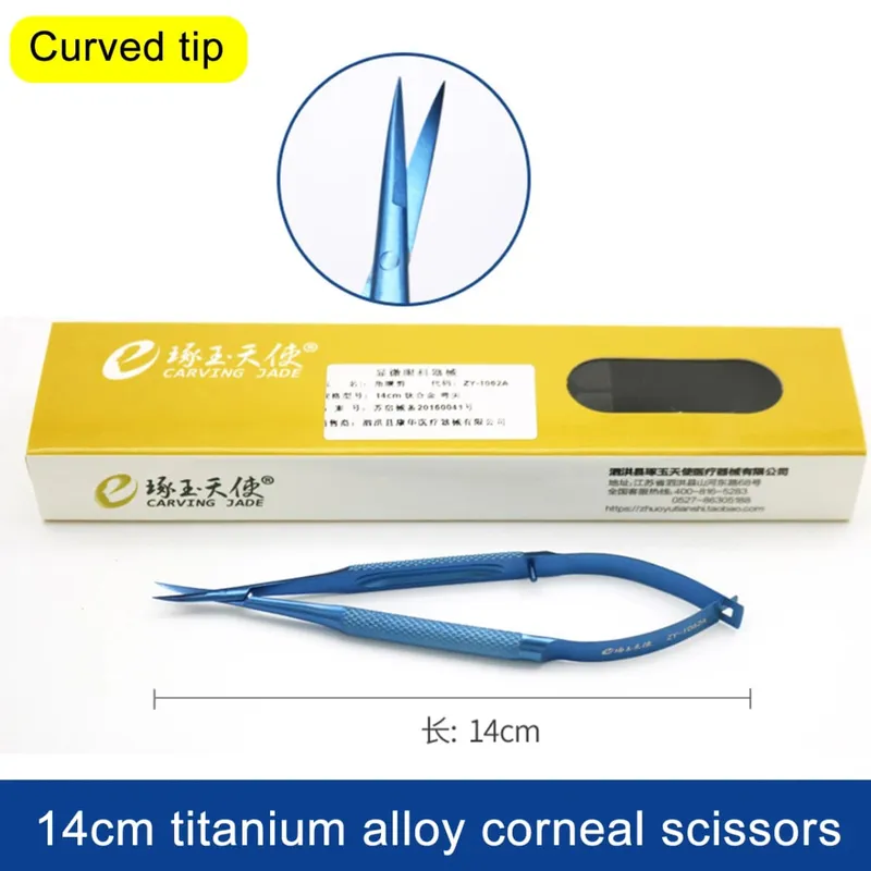 Ophthalmic surgery corneal scissors cosmetic surgical tools surgical medical micro scissors