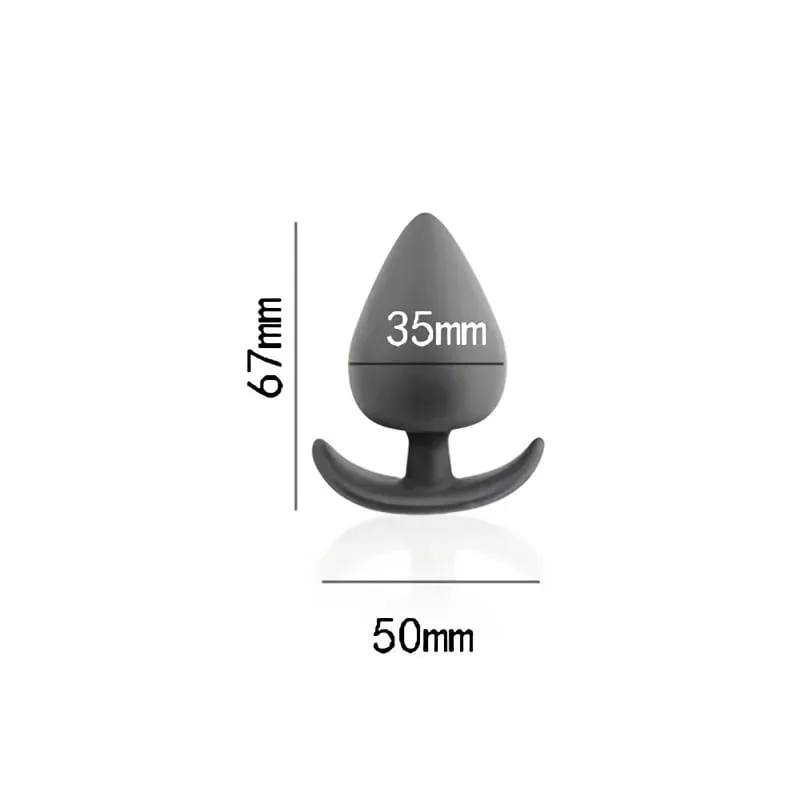 100% Safe Silicone Dildo Anal Plugs Butt Plug Unisex Sexy Stopper 3 Different Size Adult Sex Toys for Men/Women Trainer Massager — image 21