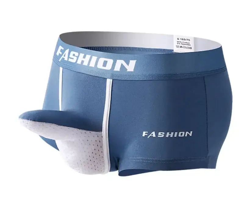 Fashion Mens Underwear Elephant Nose Big Penis Pouch Comfortable Boxer Shorts Panties Cotton Breathable Men's Underpants Undies — image 5
