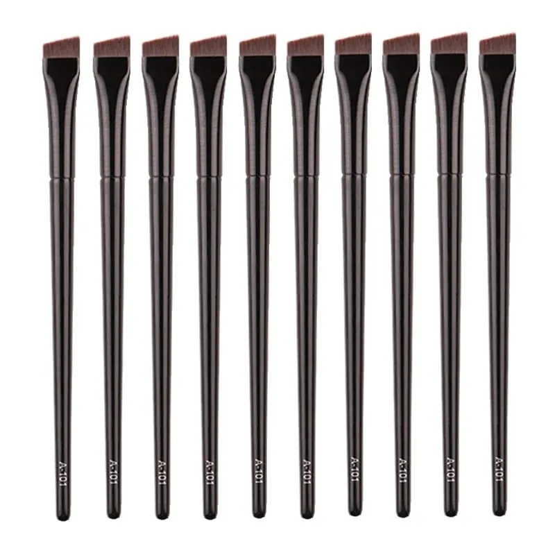 5/10/20/50 Pcs Brow Contour Makeup Brushes Eyebrow Eyeliner Brush Professional Super Thin Angled Liner Eye Brush Make Up Tools — image 10