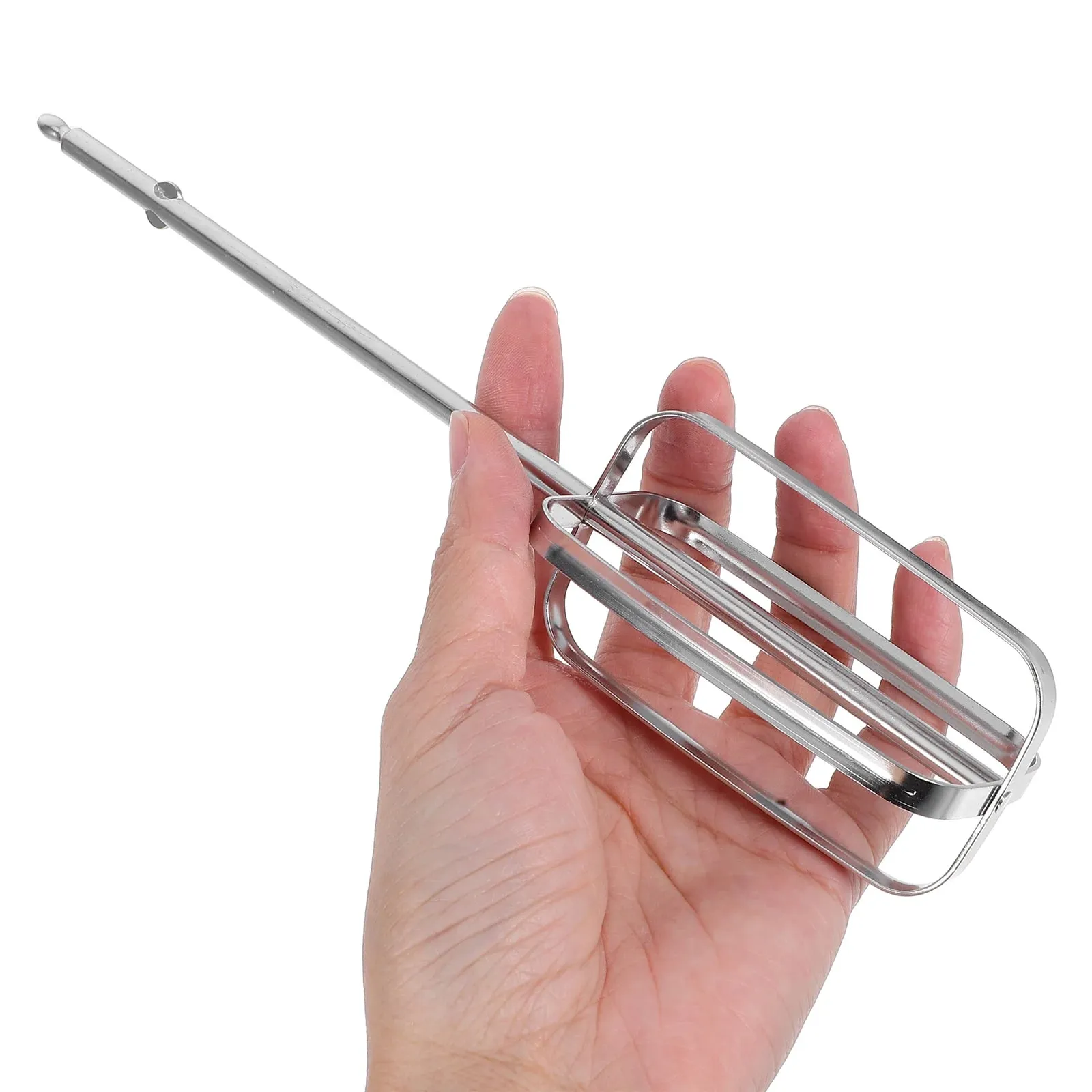 2 Pcs Stainless Steel Hand Mixer Attachments Beaters Hand Mixer Beaters Attachments Replacement Parts For Kitchen — image 3