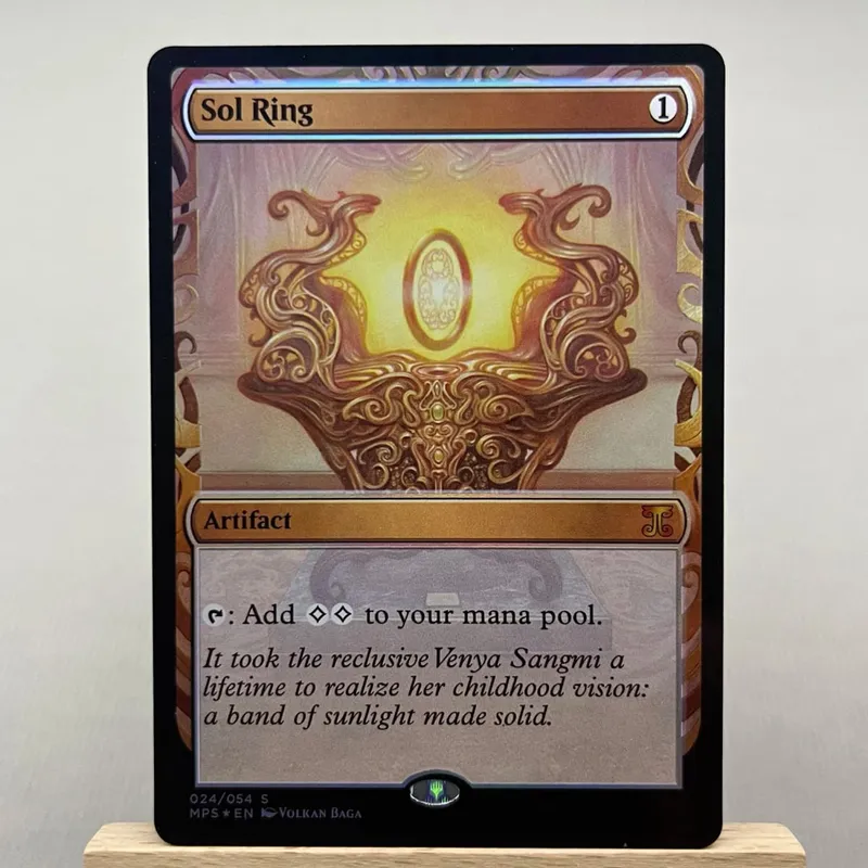 MPS FOIL2-01 TCG Cards for Home Play Proxy Sol Ring Mana Crypt Mox Opal the Mana Vault Chrome Mox Sword of — image 8