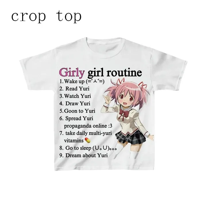 2000s Punk Anime Graphics Tanks & Camis Top Grunge Vintage Gothic Clothes Women Corset Streetwear Y2k Tops Emo Crop Top Clothing — image 3