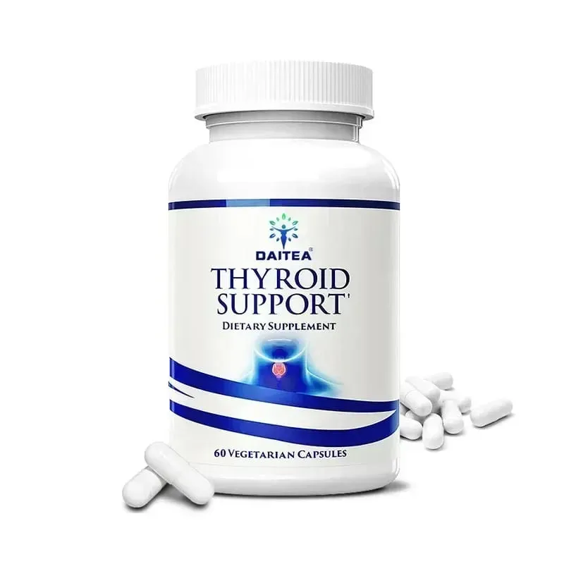 Thyroid supplement rich in iodine vitamin B12 zinc selenium promotes thyroid health and relieves fatigue — image 8
