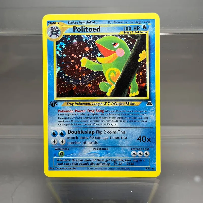PKM Foil Cards Houndour Celebi Houndoom 1st Edition 1996 Single Cards Game Collection Cards PTCG Proxy Cards — image 27