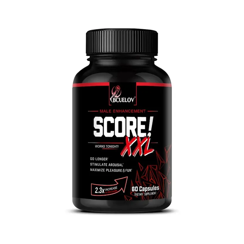 Score XXL Black Maca Supplement - with L Citrulline Support Men Health for Energy Endurance Muscle Mass Maca Root Capsule — image 9